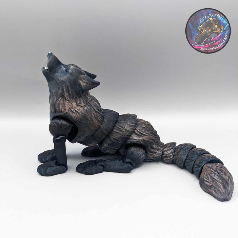 Flexi Howling Wolf