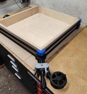 corner belt clamp, picture frame clamp