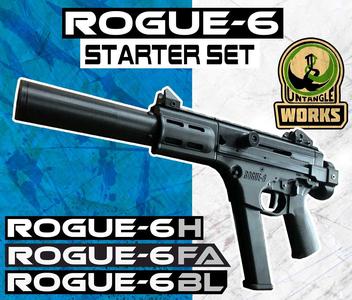 Rogue-6: AIRSOFT REPLICA STARTER KIT GBB GBBR (H, H SF, BL, BL SF, FA, FA SF models)