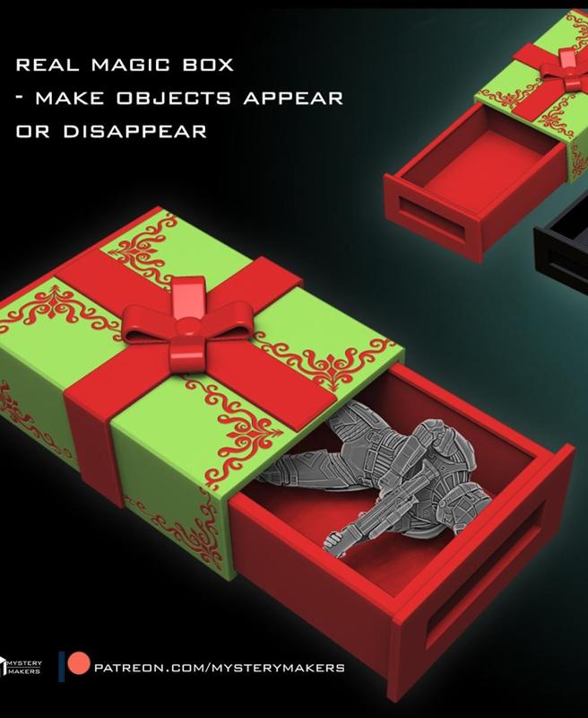 MysteryMakers Magic box - appear and vanish objects