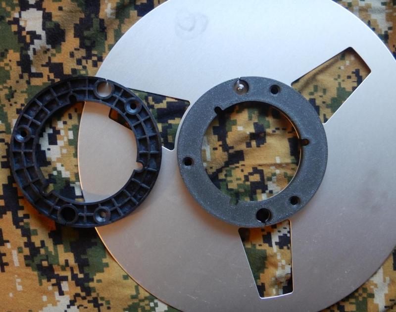 Kern für Tonbandspulen; core for tape reels of tape recorders, Ersatzteil, sparepart