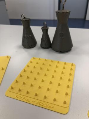 pressure demonstrator, physics model (parametric)