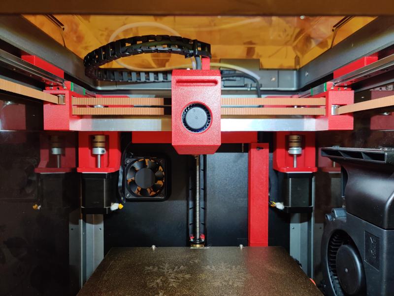 Creality K1 XY linear rails mod