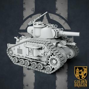 United States - M40 Sherman Battle Tank