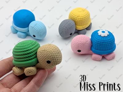 Knitted Turtles 