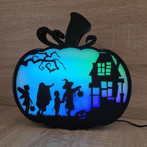 Halloween Pumpkin Led lamp - 20 interchangeable faces