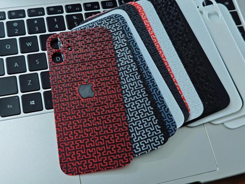 iPhone 12 mini back covers in four distinct styles