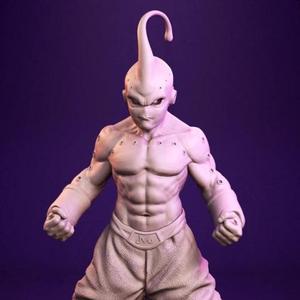 Kid Buu Dragon Ball STL files for 3D Printing | Assembly Model
