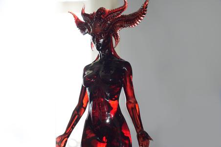 Lilith - Daughter of Hatred Transparent Red Resin version