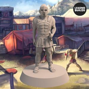 Realm of Eros City Guard - Pose 1 - 3D printable miniature - STL file