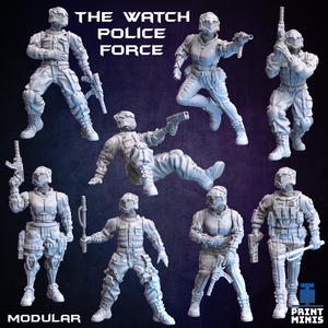 The Watch Cyberpunk Police 2 - Raid in Zadorn Collection
