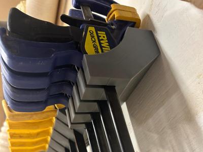 Irwin Quick-grip wall mounted rack