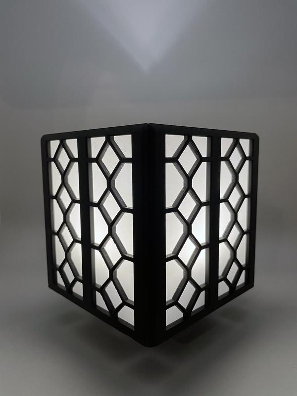 Light/Planter Box "Mata" Pattern