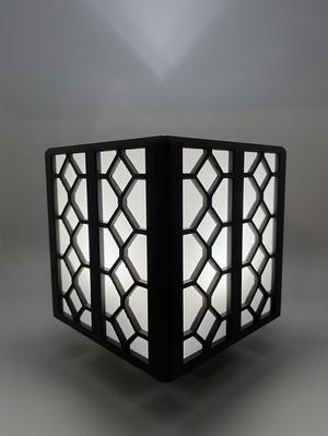 Light/Planter Box "Mata" Pattern