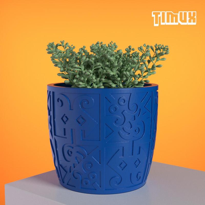 MOCHICA POT - ANCIENT PERUVIAN CULTURE DESIGN