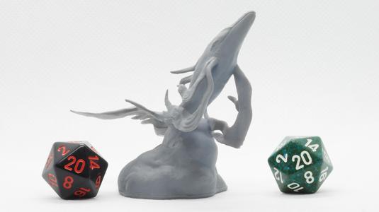 Ornate Sky Whale - Tabletop Miniature