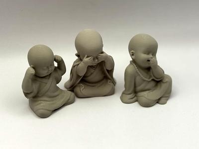 Three Baby Monks   