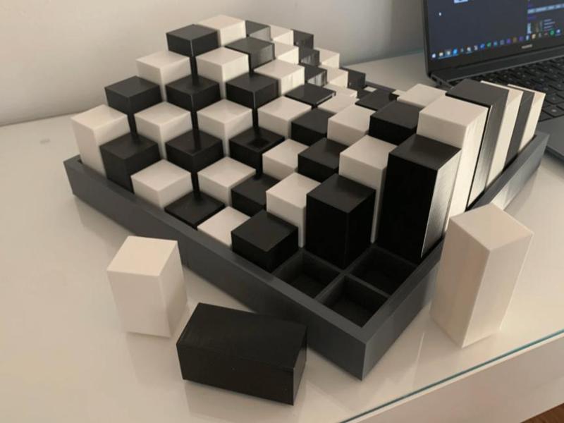Landscape Chess (No Pieces)