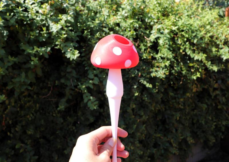 Mushroom Watering Globe
