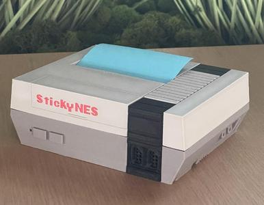 NES Sticky Note Dispenser