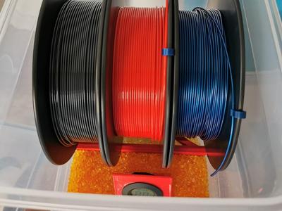 Simple Spool holder for IKEA 365+ Drybox