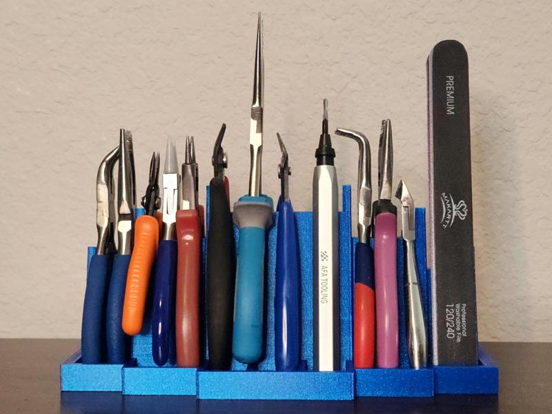 Organizer/Holder/Stand for Small Hobby Pliers
