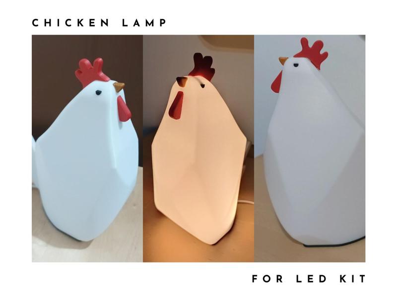 chicken lamp for Bambu Lab kit 001