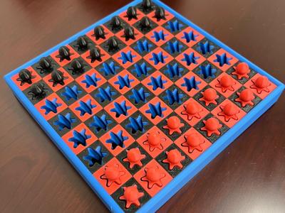 Spiral Travel Checkers