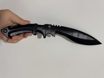 CS: Kukri Knife can be printed in multiple colors