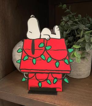 Snoopy Christmas House / 4 color / Charlie Brown