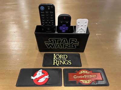 Customizable Remote Control Holder