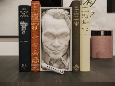 Joker Heath Ledger Book Nook and Wall mount 