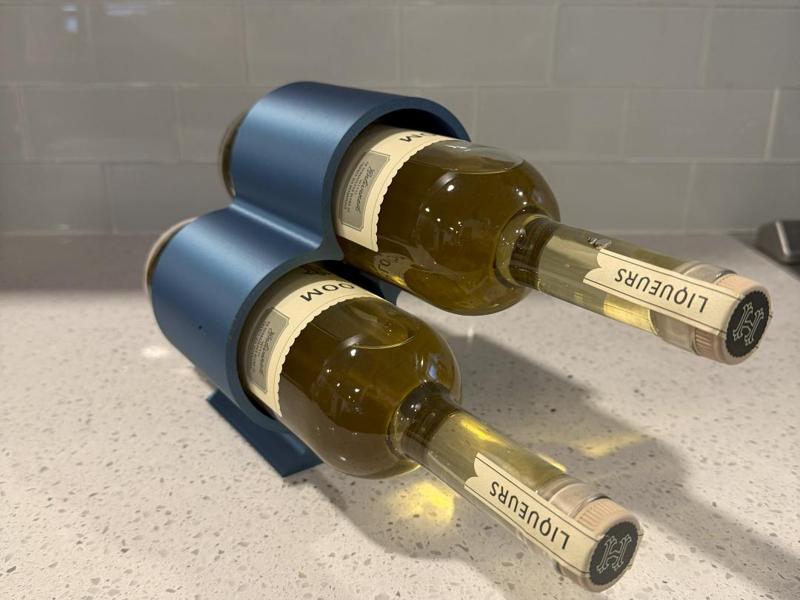 Contemporary Wine Rack (3)  (2 for A1-Mini)