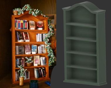 mini book cabinet