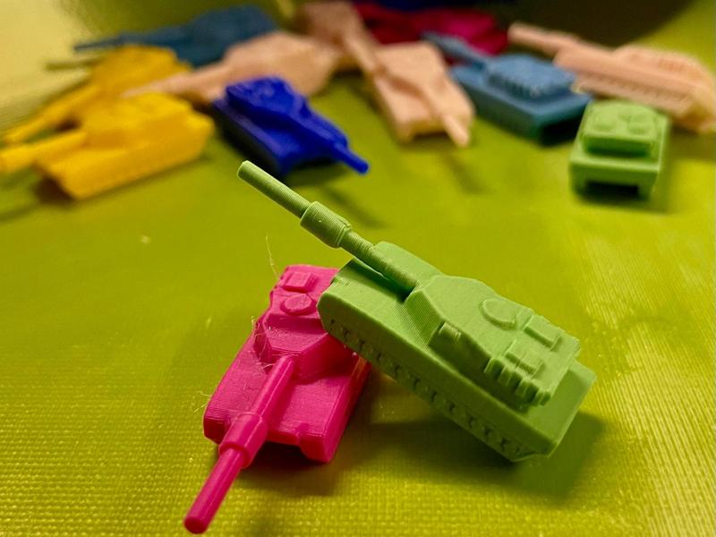 Mini tank Abrams