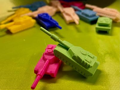Mini tank Abrams