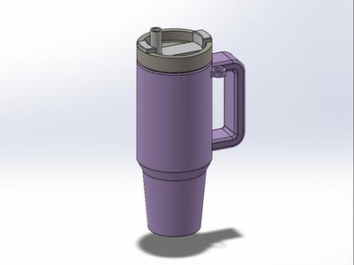 Keyring Yeti Tumbler Chapstick Holder