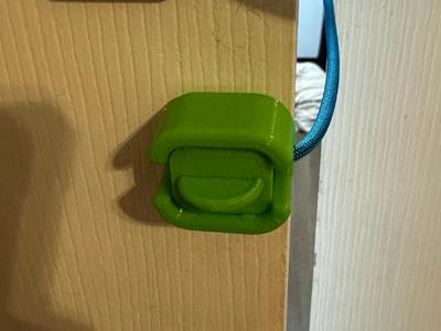 Rope double door latch/lock