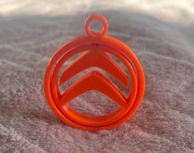 Citroen gyro keychain