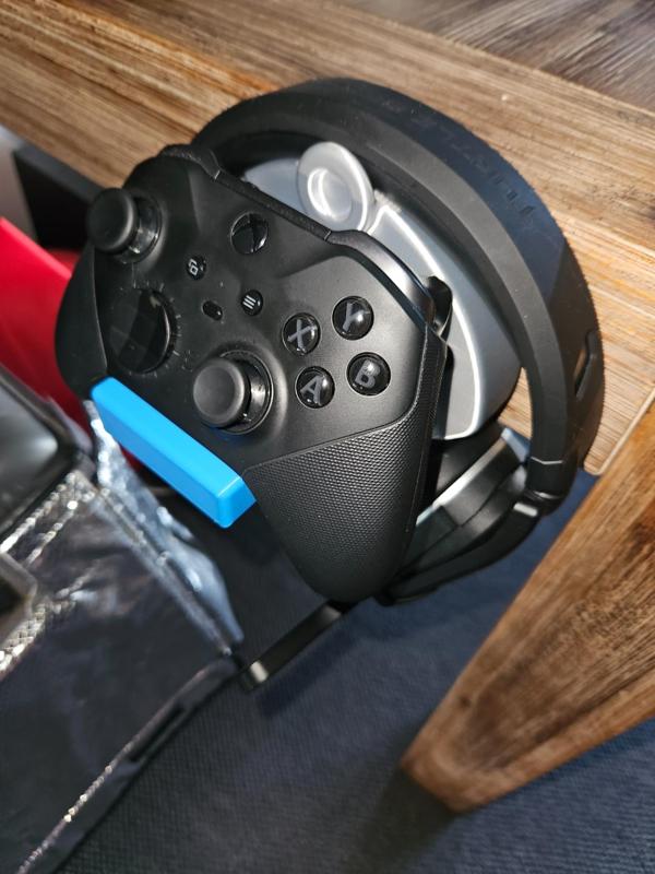 headphone stand vertical support desk clamp