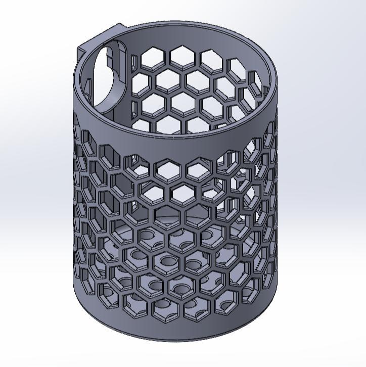 Push Cart Bottle Holder