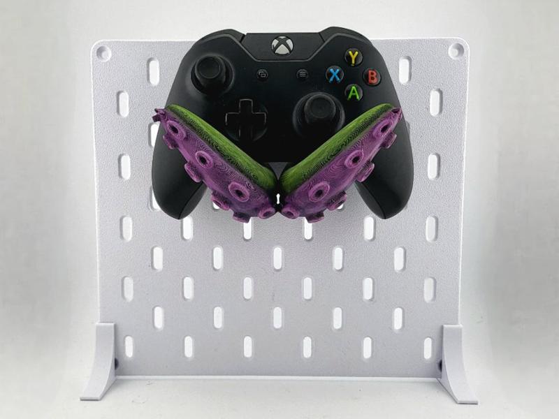 ikea skadis controller joystick stand holder