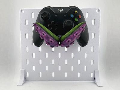 ikea skadis controller joystick stand holder