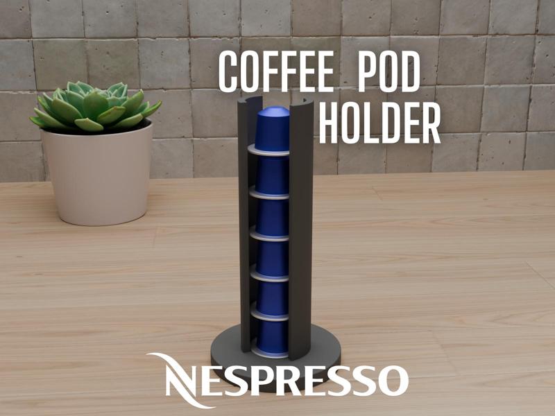 Coffee Pod Holder for Nespresso Pods