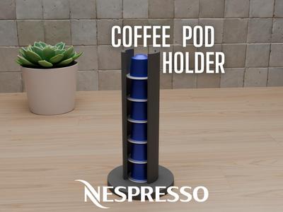 Coffee Pod Holder for Nespresso Pods