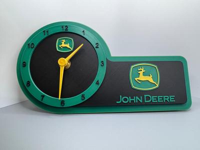 John Deere Table Clock Kit 011