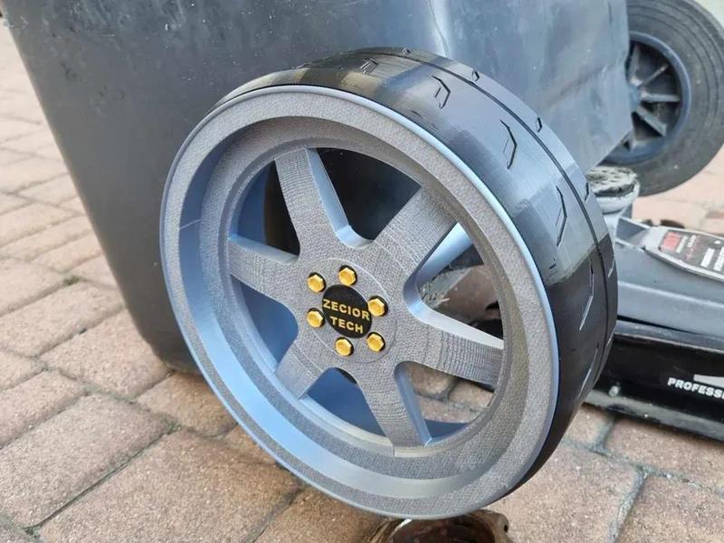 Bin trash wheel (Zeciortech TireStyle collection)   