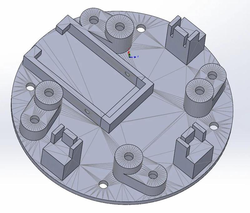 Jonh Crombie Space Mouse Alternative Arduino Plate   