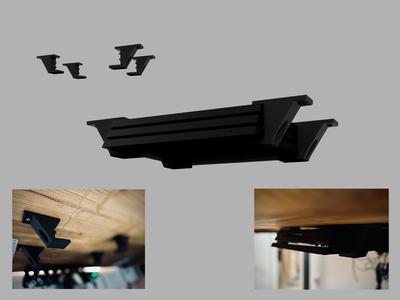 Playstation 4 Pro mount under table - PS4 mount
