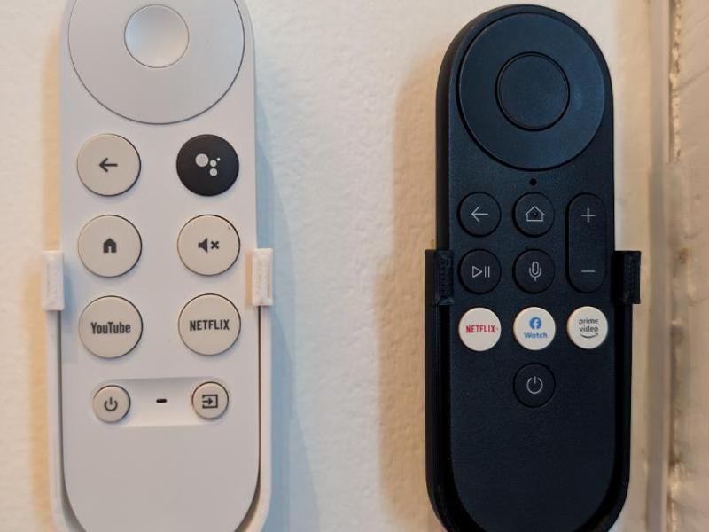 Chromecast with Google TV Remote Holder